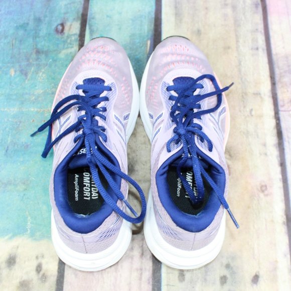 Asics Gel Excite 6 Purple Mesh Breathable Running Sneaker Shoes Size 7 - Picture 6 of 9